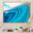 Toile naturelle avec cadre flottant