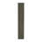 Rectangular 10-shelf Bookcase in Weathered Grey