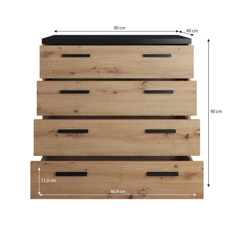 Trisler 90cm Sideboard