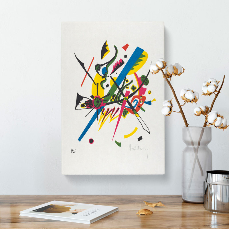 Small Worlds I by Wassily Kandinsky - Wrapped Canvas Painting, 76cm H x 50cm W x 3cm D