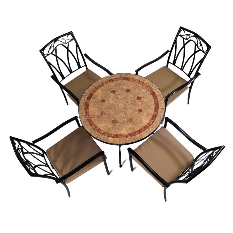 Richmond 4 Seater Dining Set with Cushions
