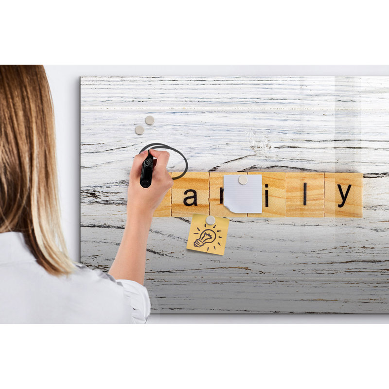 Magnetic Glass Dry Erase Board