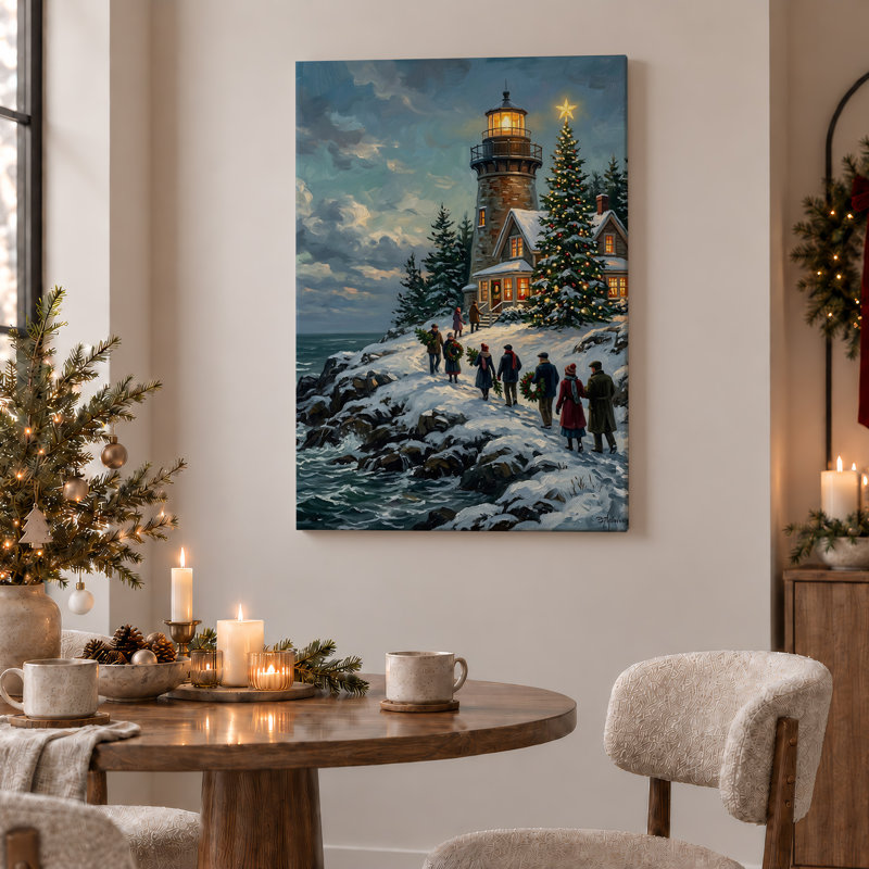 Art mural sur toile Coastal Layer, H 24 po x l 18 po