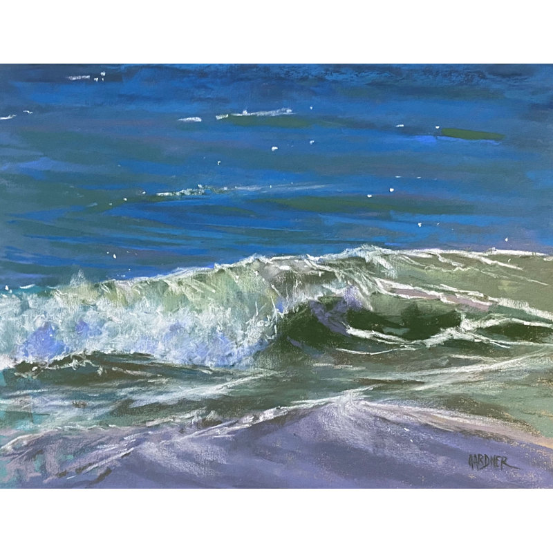 Audience Of One Print by Dina Gardner, 25.25" H x 31.25" W x 0.875" D, Black Framed Paper