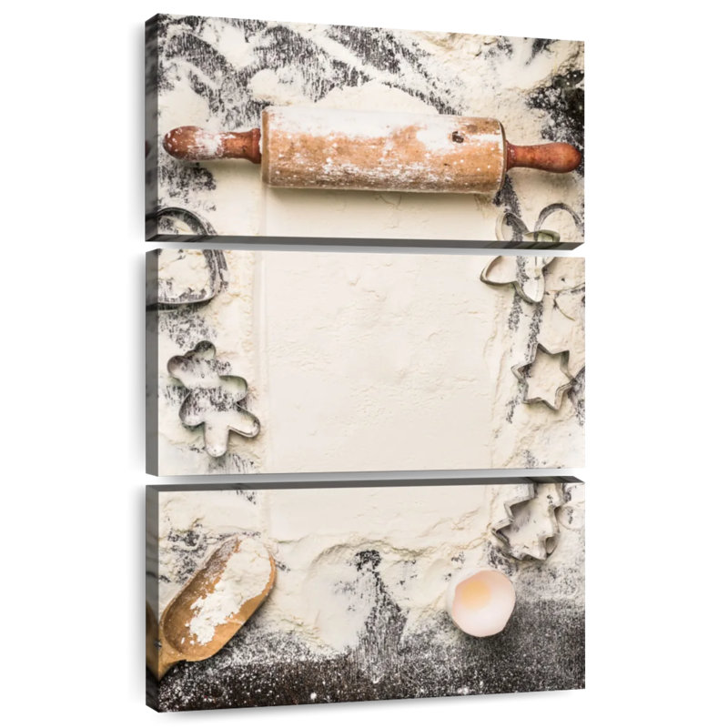Biscuit de Noël Senne, H 38 po x l 24 po