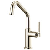 Litze® Bar Faucet with Angled Spout and Knurled Handle