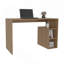 Bureau d'ordinateur, 3 tablettes, pin clair