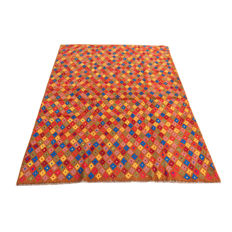 Tapis orange Nunez