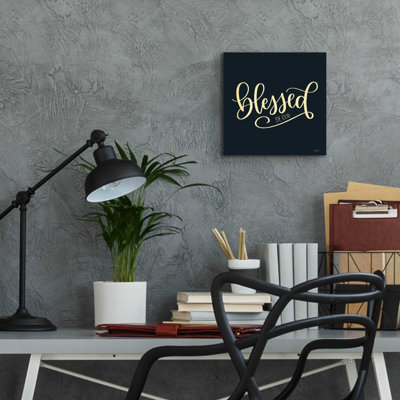 "Blessed by God" par imperfect Dust - Art textuel sans cadre