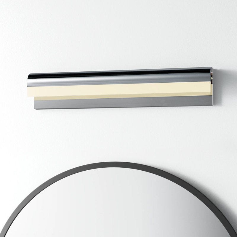 Pelham Dimmable LED Bath Bar, Polished Chrome