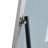 Exquisite Arched Metal Frame Floor Standing Mirror For Various Spaces