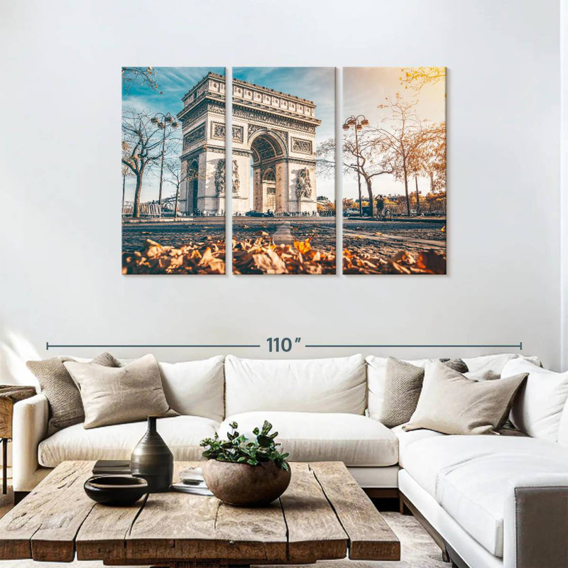 Sebbie l'Arc de Triomphe, H 48 po x l 74 po