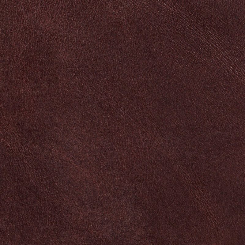 MTO - Bonnie & Clyde U-Shaped Sectional w/ Black Legs, Oxblood Leather