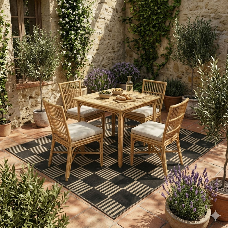 Tapis d'extérieur imperméable 5 x 8 po