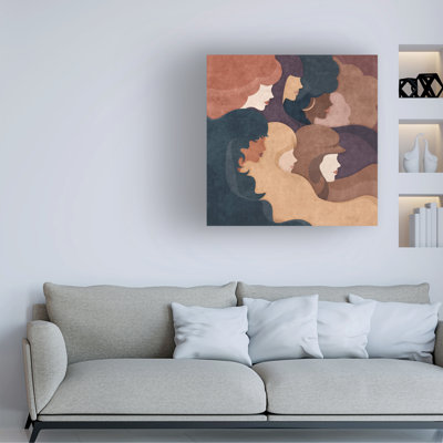 Bolog Emel Tunaboylu  Absctract Womens Canvas Art