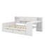 Lit de jour en L en bois avec armoires de rangement et tiroirs de rangement, lit multifonctionnel avec bureau d'étude-43212849-43212851