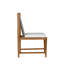 Pacifica Outdoor Teak Dining Side Chair with Sunbrella Cushion-587761155-587761166