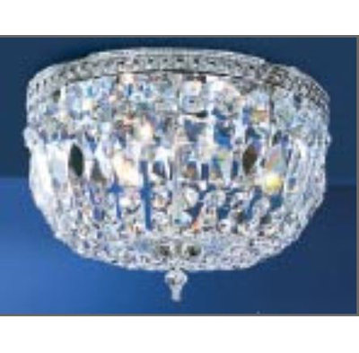 Plafonnier semi-encastré cristal Baskets