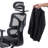 Makiyah Office Chair with Retractable Footrest