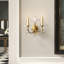 Beveled Arcs 2 - Light Candle Wall Light-10553102