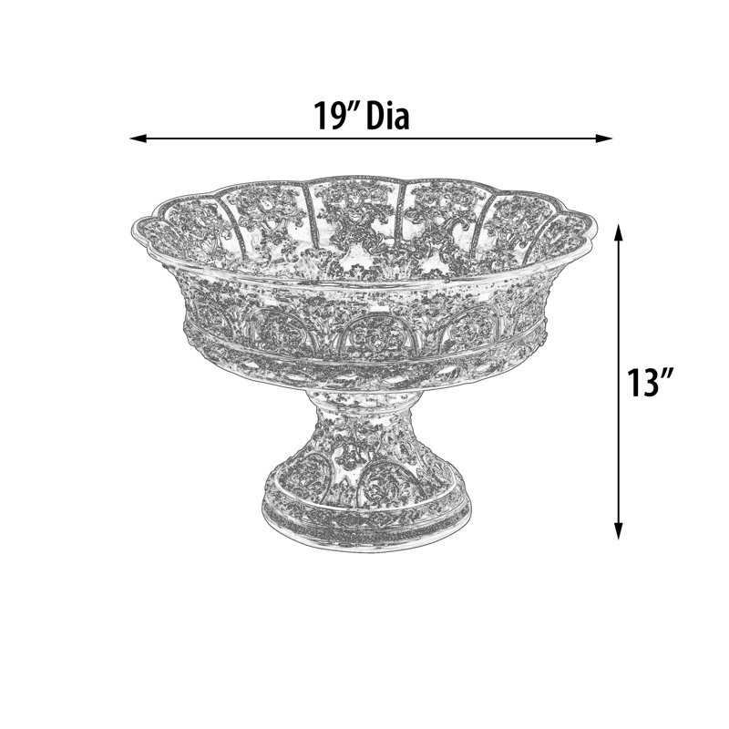 Polyresin Table Vase