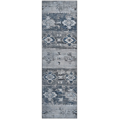 Premium Machine Washable Honig AMF1662 Global Rug