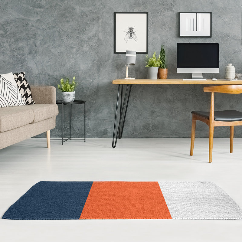 Chenille Indoor Rug, Rectangle 4' x 6'