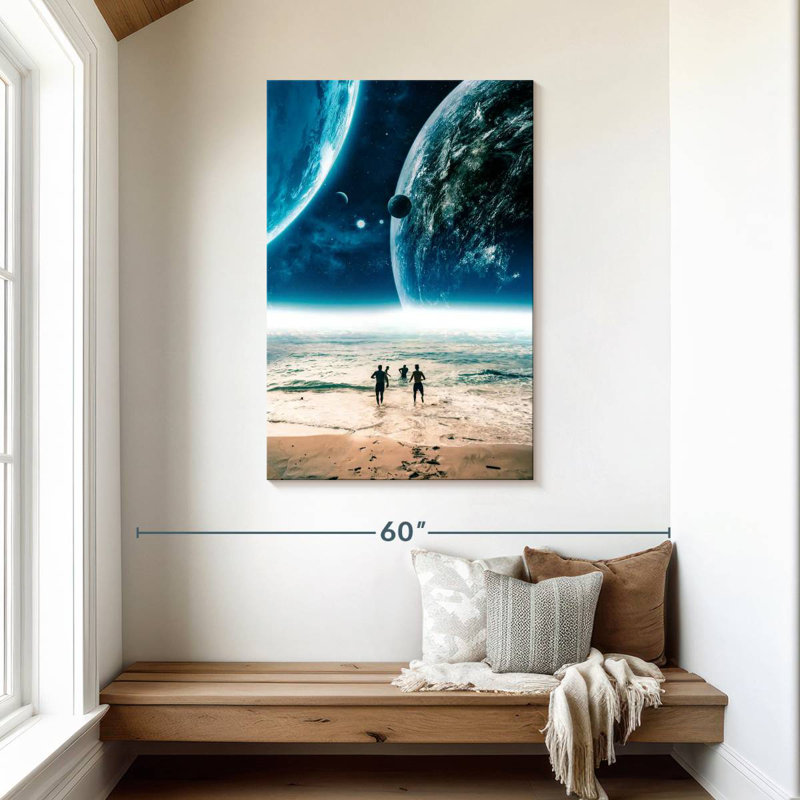 Kelan Lifes A Beach, H 45 po x l 30 po