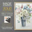 Bouquet de jardin - reproduction encadrée de qualité supérieure - prête à être accrochée - aucun clou requis - aucun clou requis-1758173963-1758173957