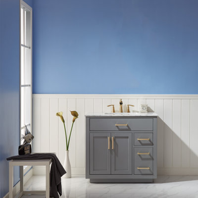 Ensemble de meuble-lavabo simple 36 po Candrice