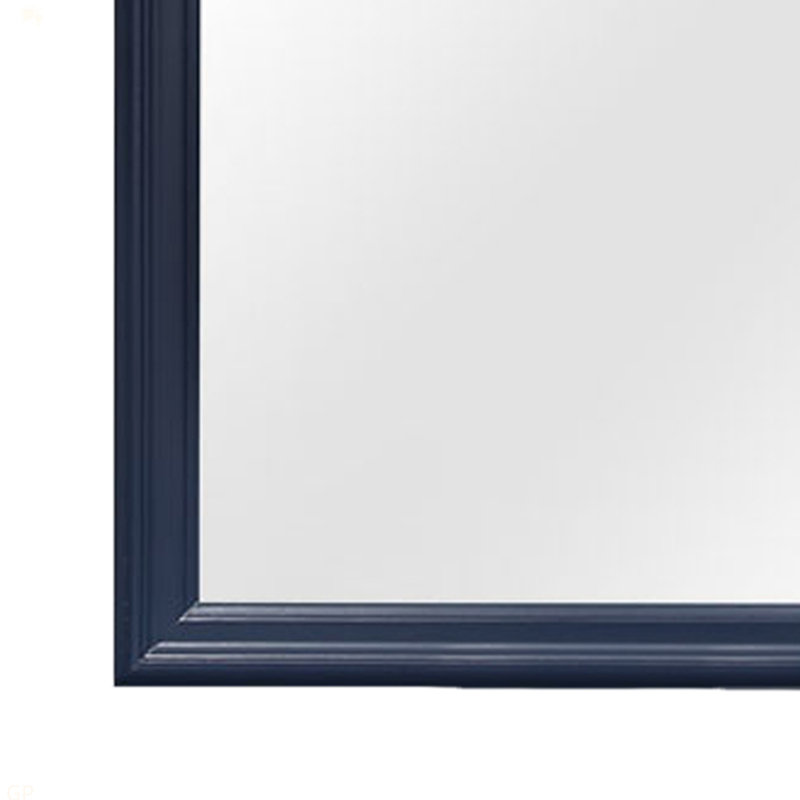 Miroir Charlston, Bleu