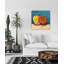 Peppers Bleu By John Beard - Gallery Wrapped Canvas Print-426996331-426996334