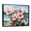 Hibiscus corail sur la plage-883322958-883322959