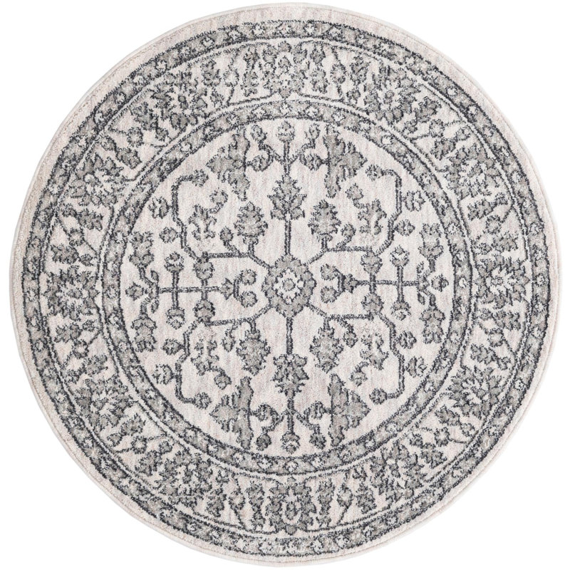 Policarpio Oriental Indoor Rug, Round 3'3"