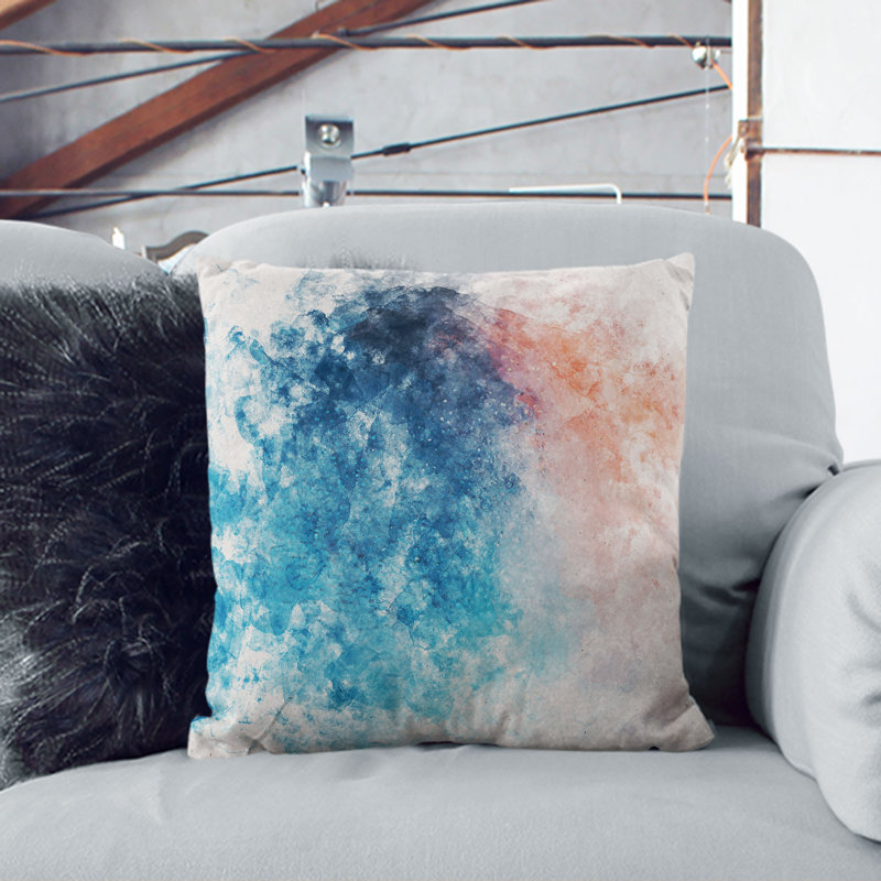 Square Throw Cushion, 55cm H x 55cm W x 20cm D