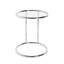 Augu Glass Top C Table End Table