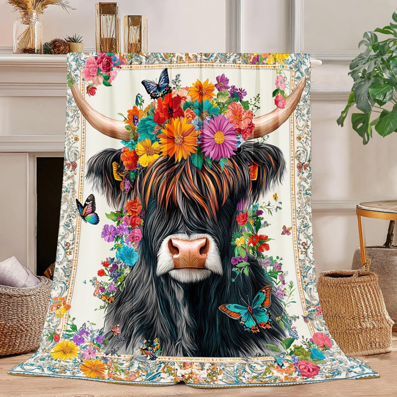 Couverture pour vache Highland Highland, 50" L x 40" W