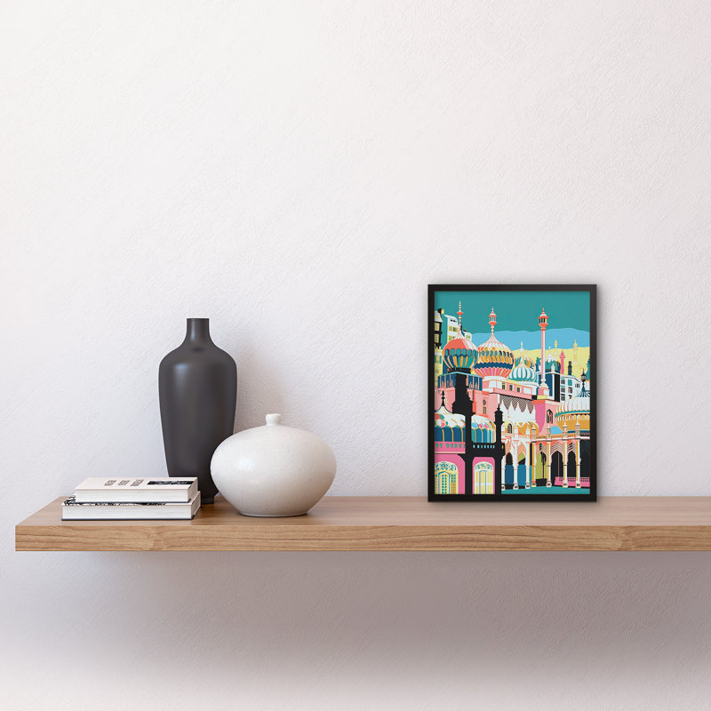Meisel Brighton Royal Pavilion Multicoloured Architecture - Single Picture Frame Print