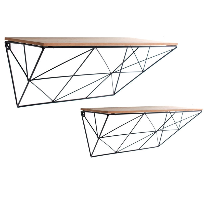 Ramsha 2 Piece Floating Shelf