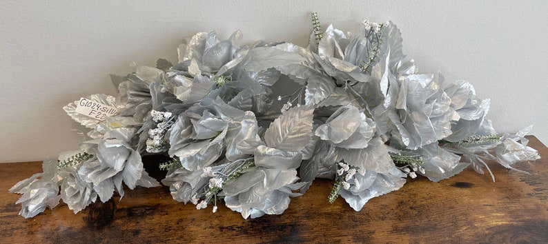 Centres de table rose, Argent