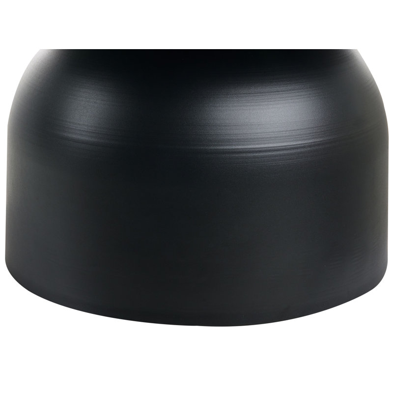Pedestal Coffee Table, Black