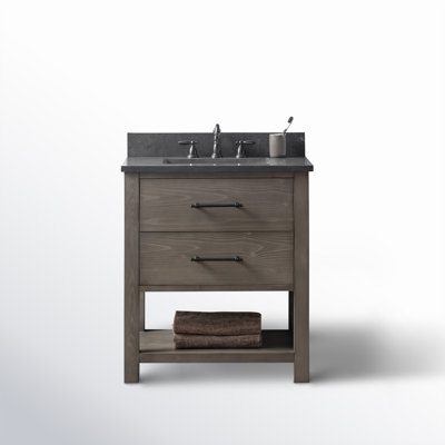 Keri 30" Carrara Marble Single Bathroom Vanity