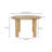 Milo Round Dining Table Oak