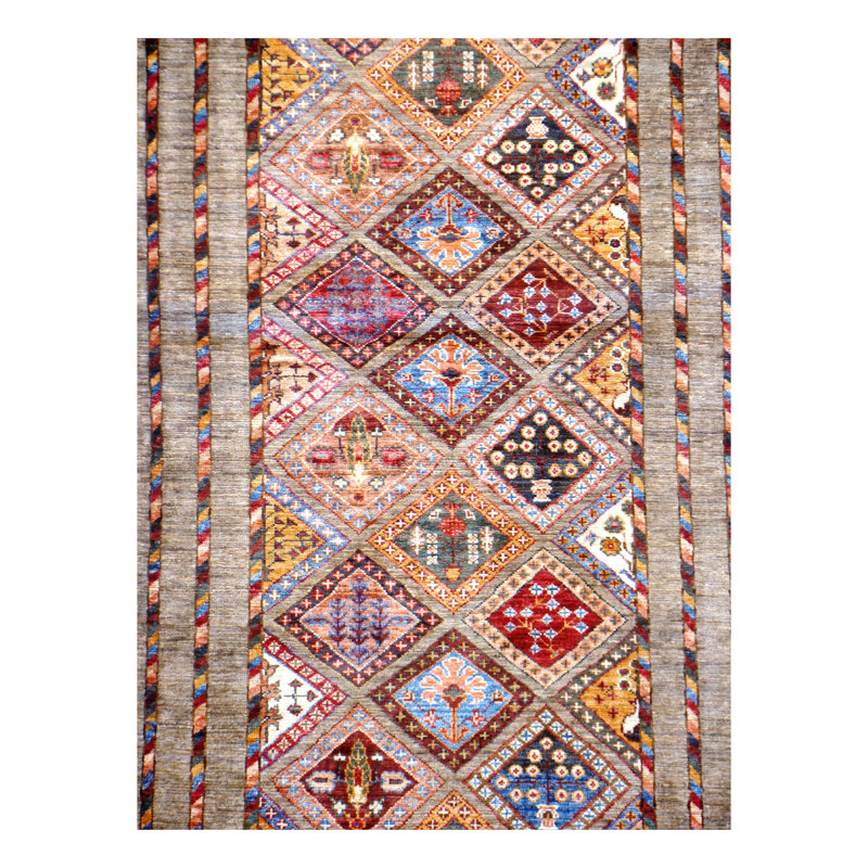 Hand Woven Wool Area Rug