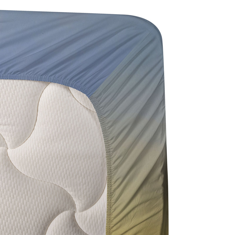 Microfiber Floral Sheet Set, Full Sheet Set + Fitted Sheet + 2 Pillowcases