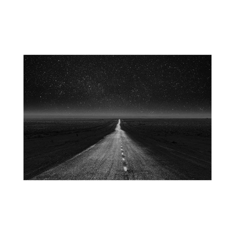 The Dark Eternal Night by Asef Azimaie - Print on Canvas, 20.32cm H x 30.48cm W x 1.91cm D, Wrapped Canvas