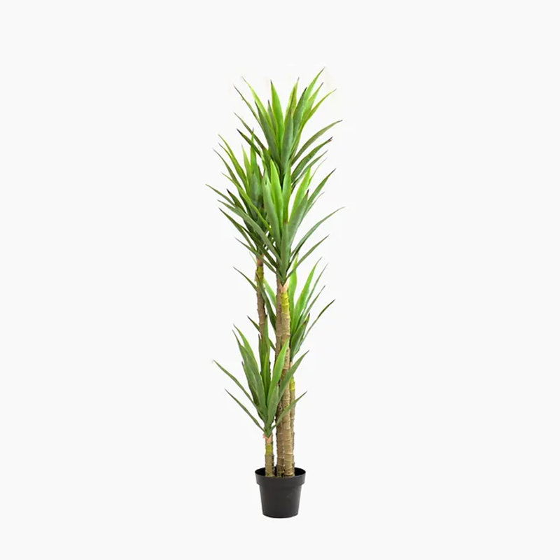 Yucca artificiel 67 po en pot