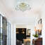 Luxury Ring LED Crystal Chandelier, Gold Finish And K9 Crystal Accents-307950186-307950198-307950199
