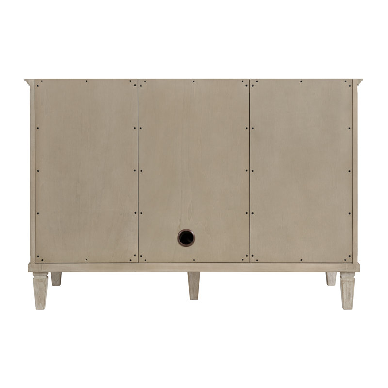 Lorelai 48 in. Single Vanity, Whitewashed Oak, Parisien Bleu