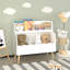 Bibliothèque pour enfants, organisateur de livres pour enfants, armoire de rangement pour jouets, blanc